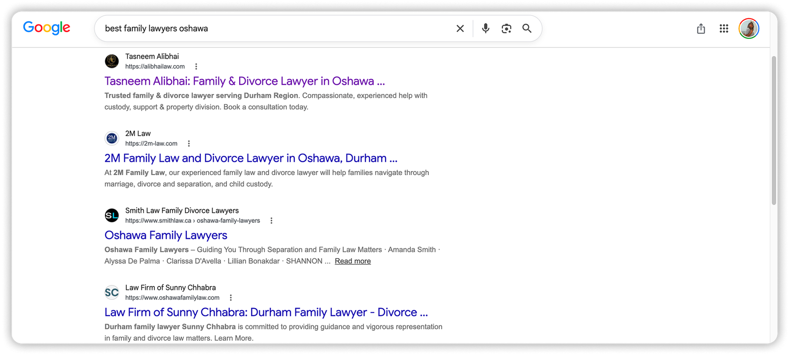 Law firm growth result