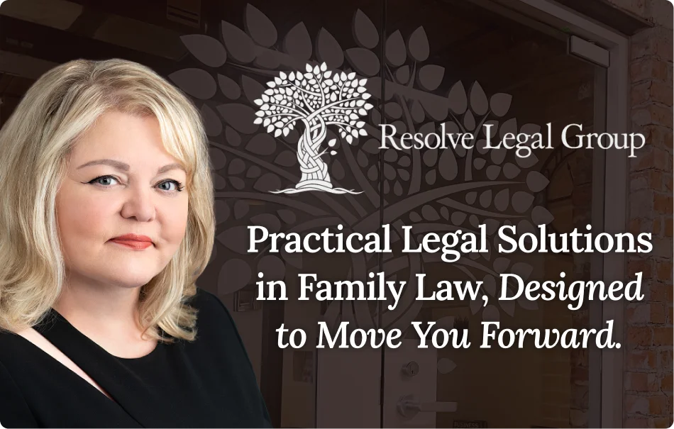 white tree, brown background, blond haired lady, practical legal solutions in family law, law firm digital marketing agency