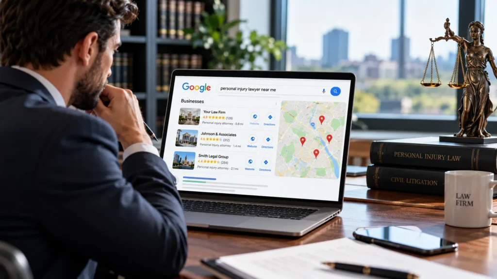How does Local SEO for lawyers help you compete with larger law firms?